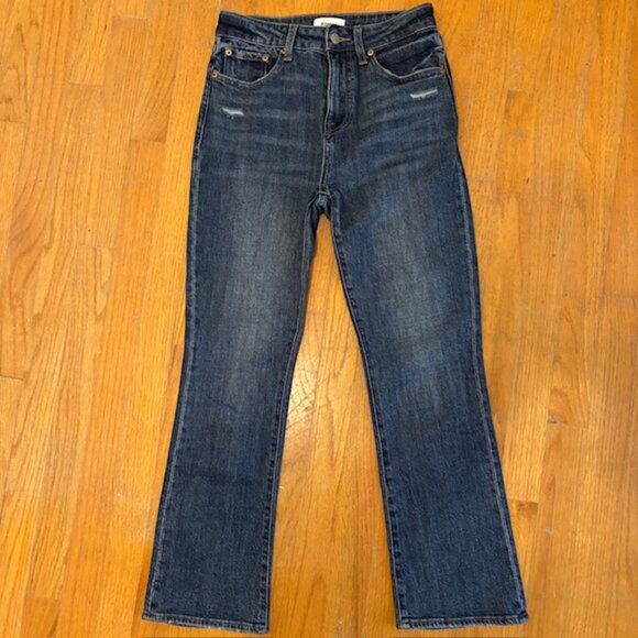 Pistola Lennon High Rise Crop Boot Jean in Broadway Size 25 - Picture 3 of 10